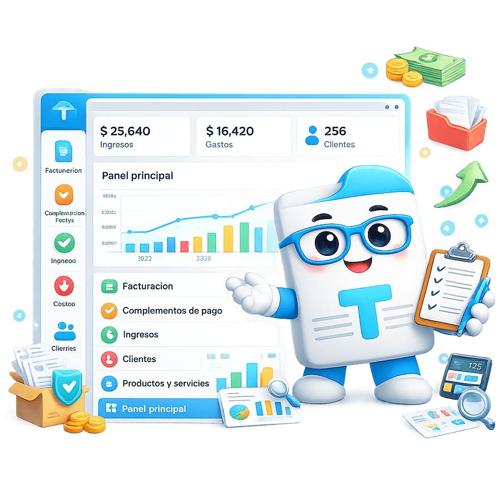 Tribi con el panel de control de su negocio